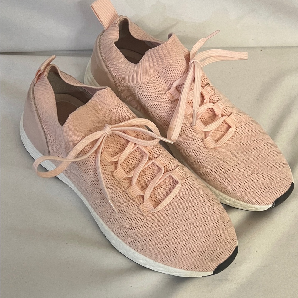 ANTONIO MELANI Light Pink Knit Sneakers